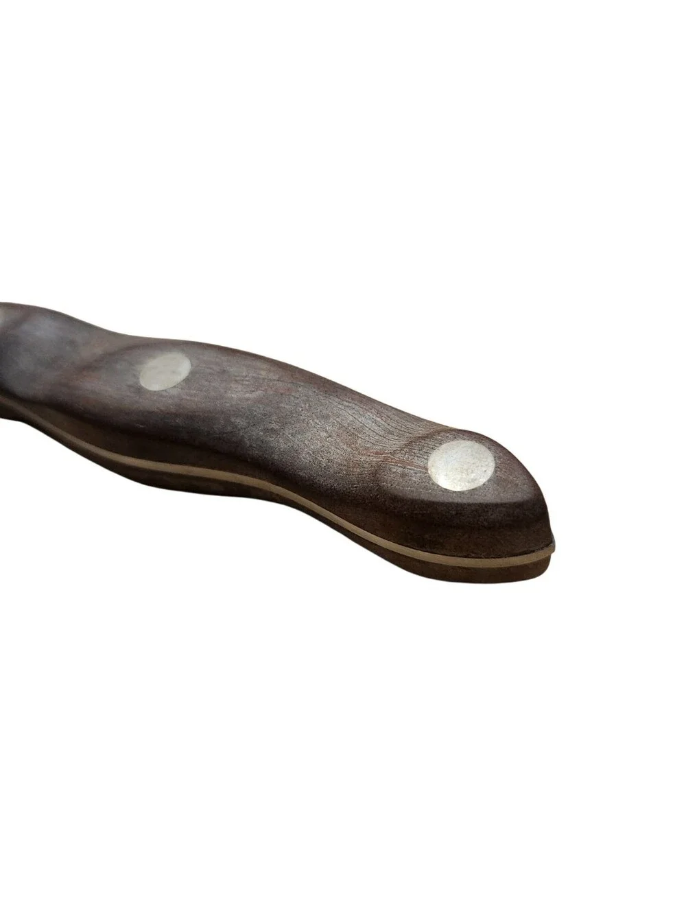 Vintage Cutco Chef's Knife No 25 Chef Brown Wood Carved Handle Sharp